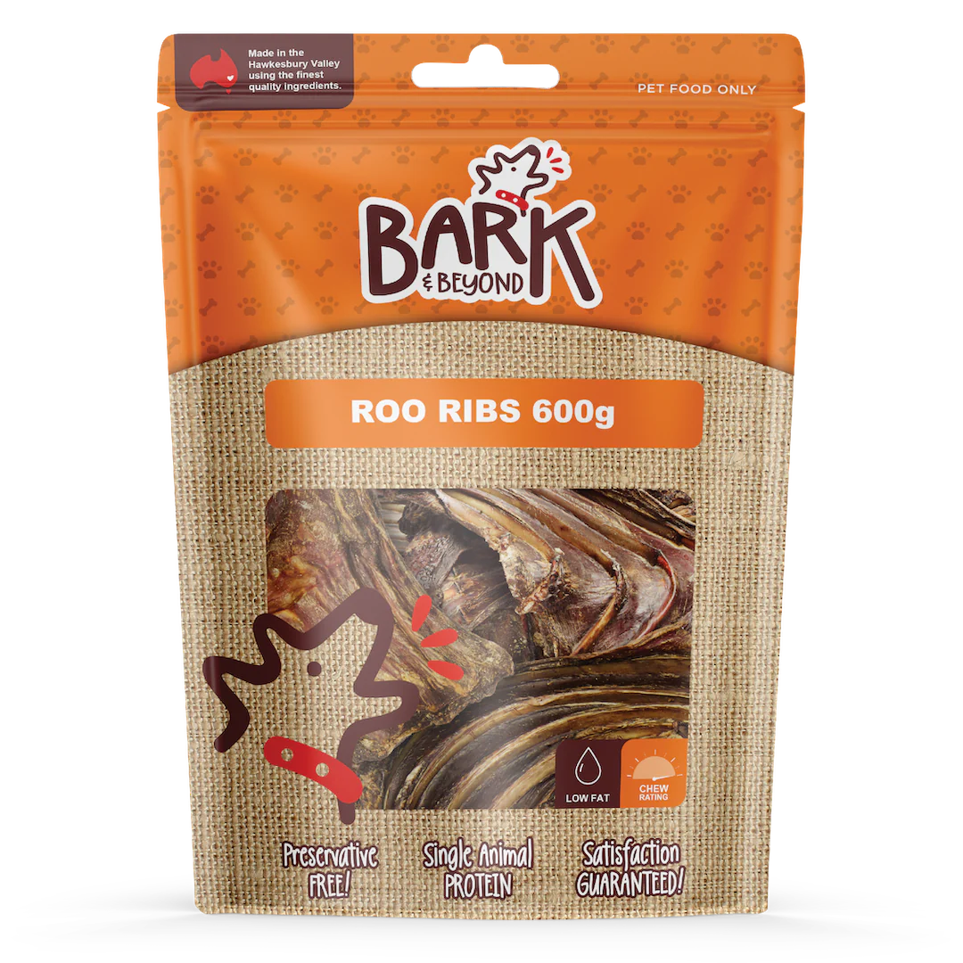 Bark & Beyond Roo Ribs 600g