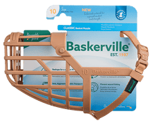 Baskerville Classic Basket Muzzle with packaging