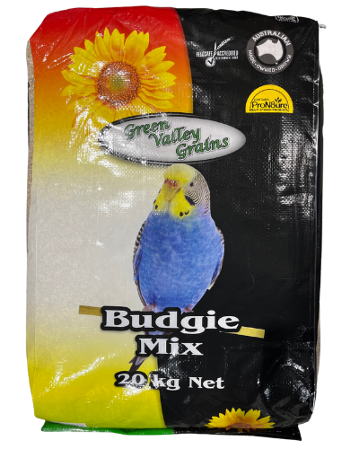 Green Valley Grains Budgie Mix 20kg