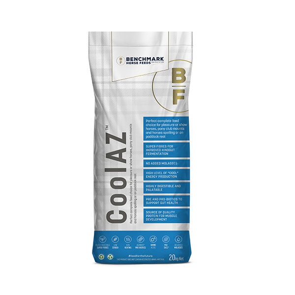Benchmark Cool AZ 20kg horse feed bag