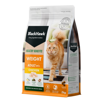 Black Hawk Healthy Benefits Adult Cat Weight Management Chicken 4kg