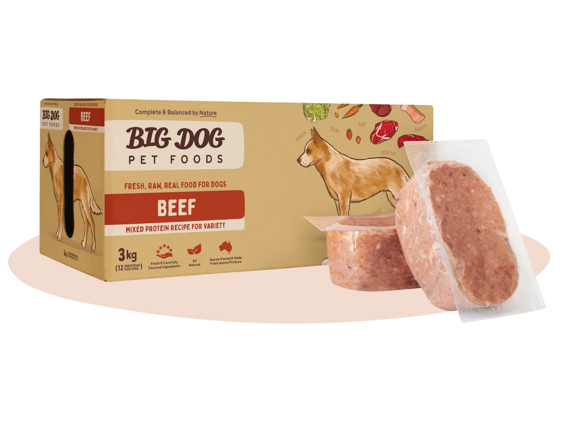 Big Dog Beef Raw Dog Food 3kg
