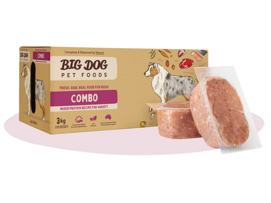 Big Dog Combo Raw Dog Food 3kg