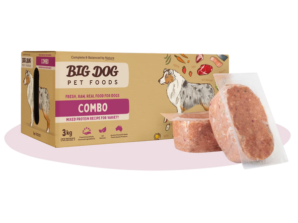 Big Dog Combo Raw Dog Food 3kg