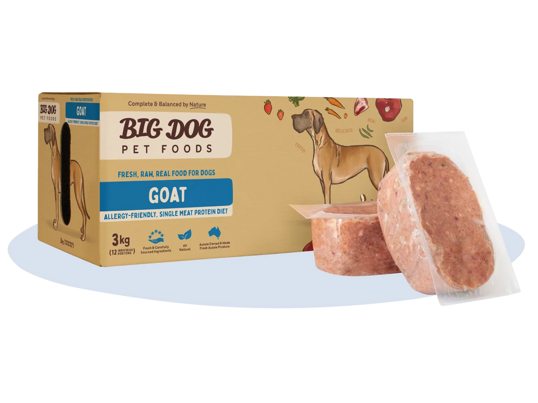Big Dog Goat Low Allergy Raw Dog Food 3kg