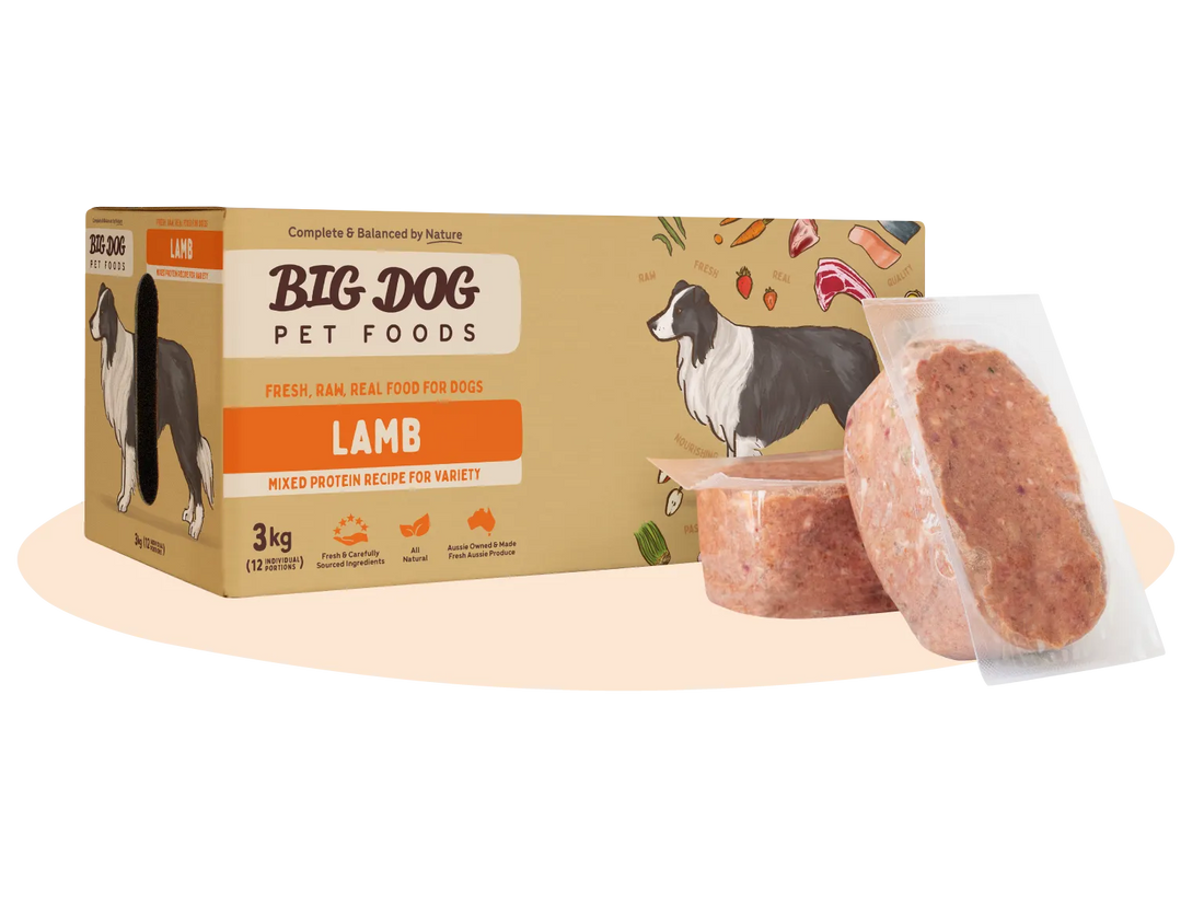 Big Dog Lamb Raw Dog Food 3kg