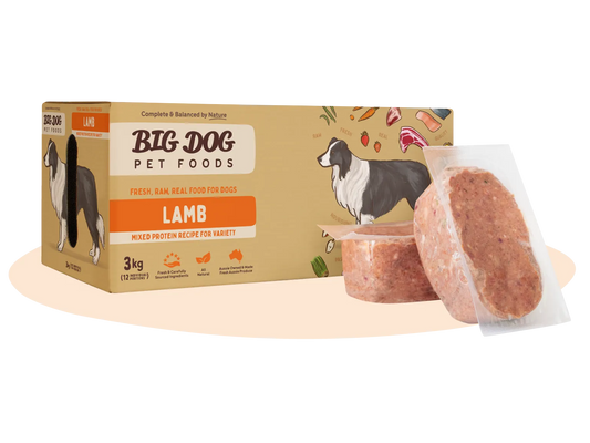 Big Dog Lamb Raw Dog Food 3kg