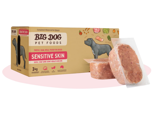 Big Dog Sensitive Skin Raw Dog Food 3kg