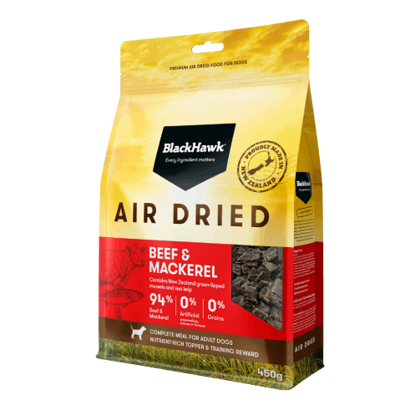 Black Hawk Air Dried Beef & Mackerel 450g