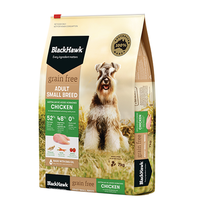 Black Hawk Grain Free Small Breed Chicken