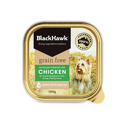 Black Hawk Grain Free Wet Dog Food Chicken 100g