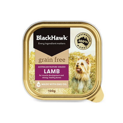 Black Hawk Grain Free Wet Dog Food Lamb 100g