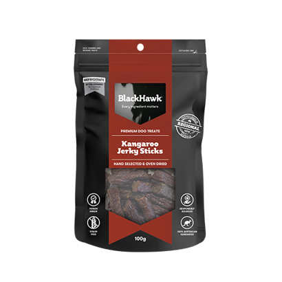 Black Hawk Kangaroo Jerky Sticks 100g