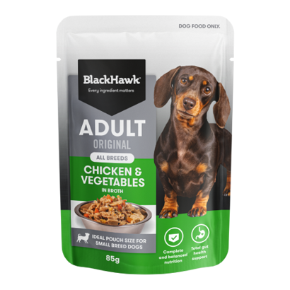 Black Hawk Original Adult Chicken & Vegetables 85g