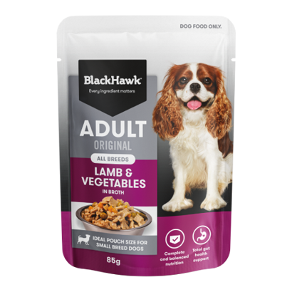 Black Hawk Original Adult Lamb & Vegetables 85g