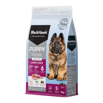 Black Hawk Original Puppy Large Breed Lamb & Rice
