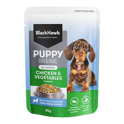 Black Hawk Puppy Chicken & Vegetables 85g