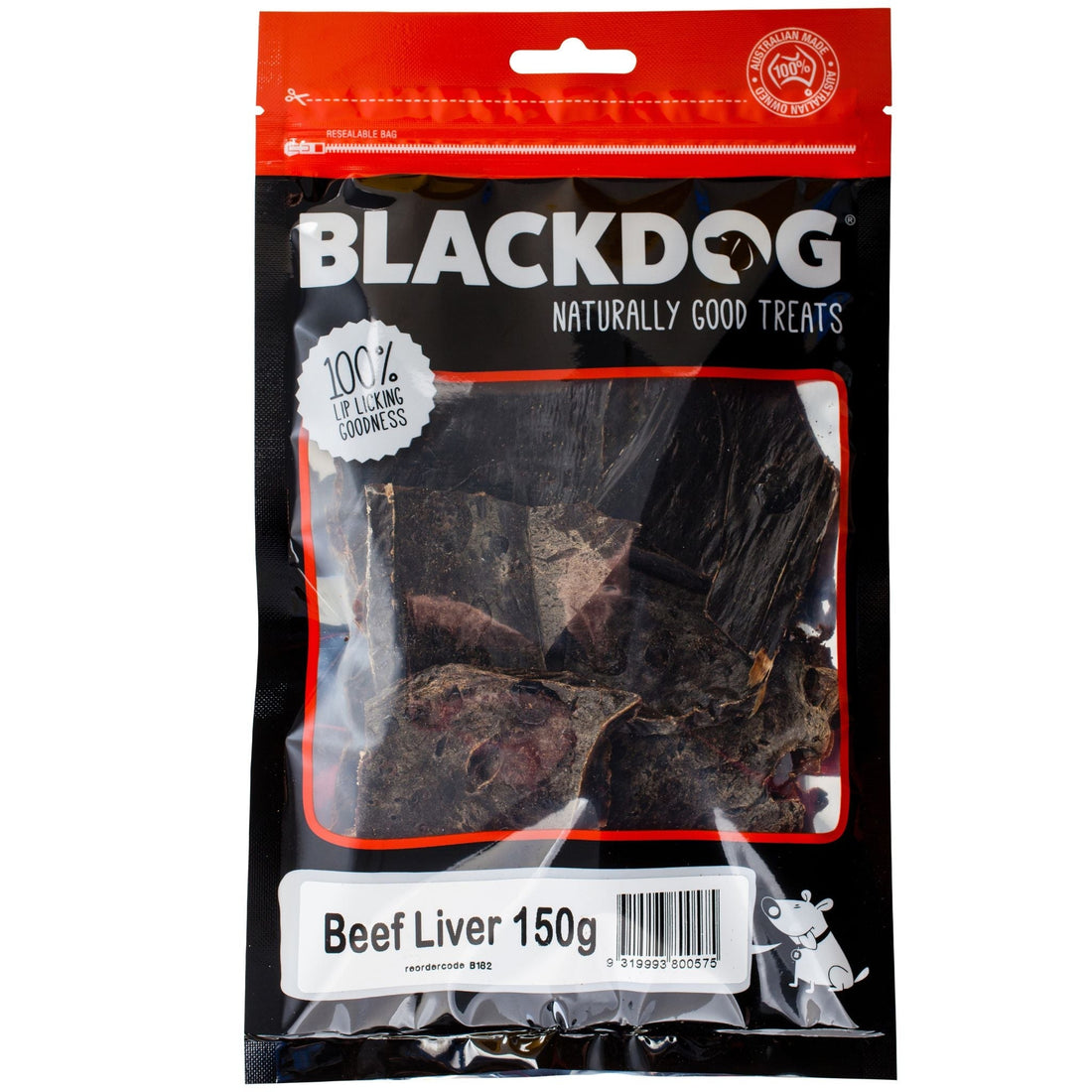 Black Dog Beef Liver 150g
