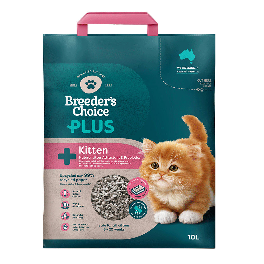 Breeders Choice Plus Kitten cat litter