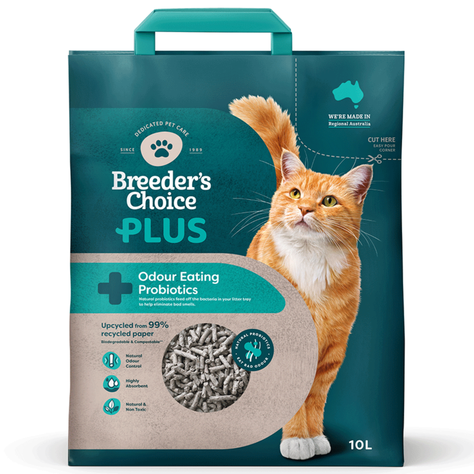 Breeders Choice Plus Probiotic cat litter