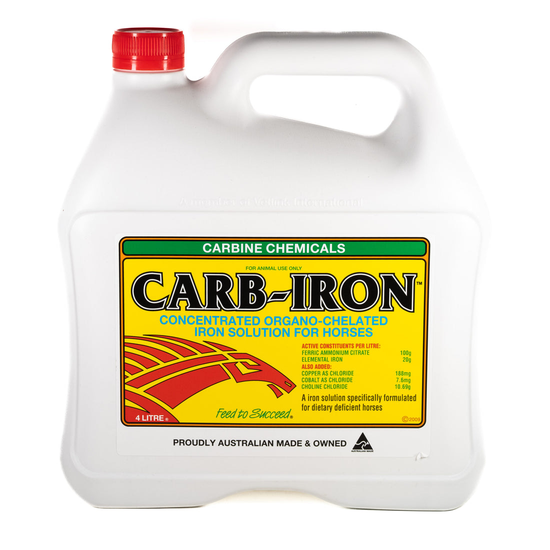 Carbine Chemicals Carb Iron horse supplement