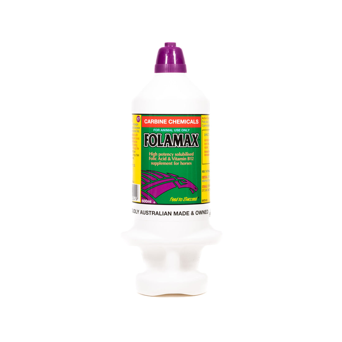 Carbine Chemicals Folamax horse supplement