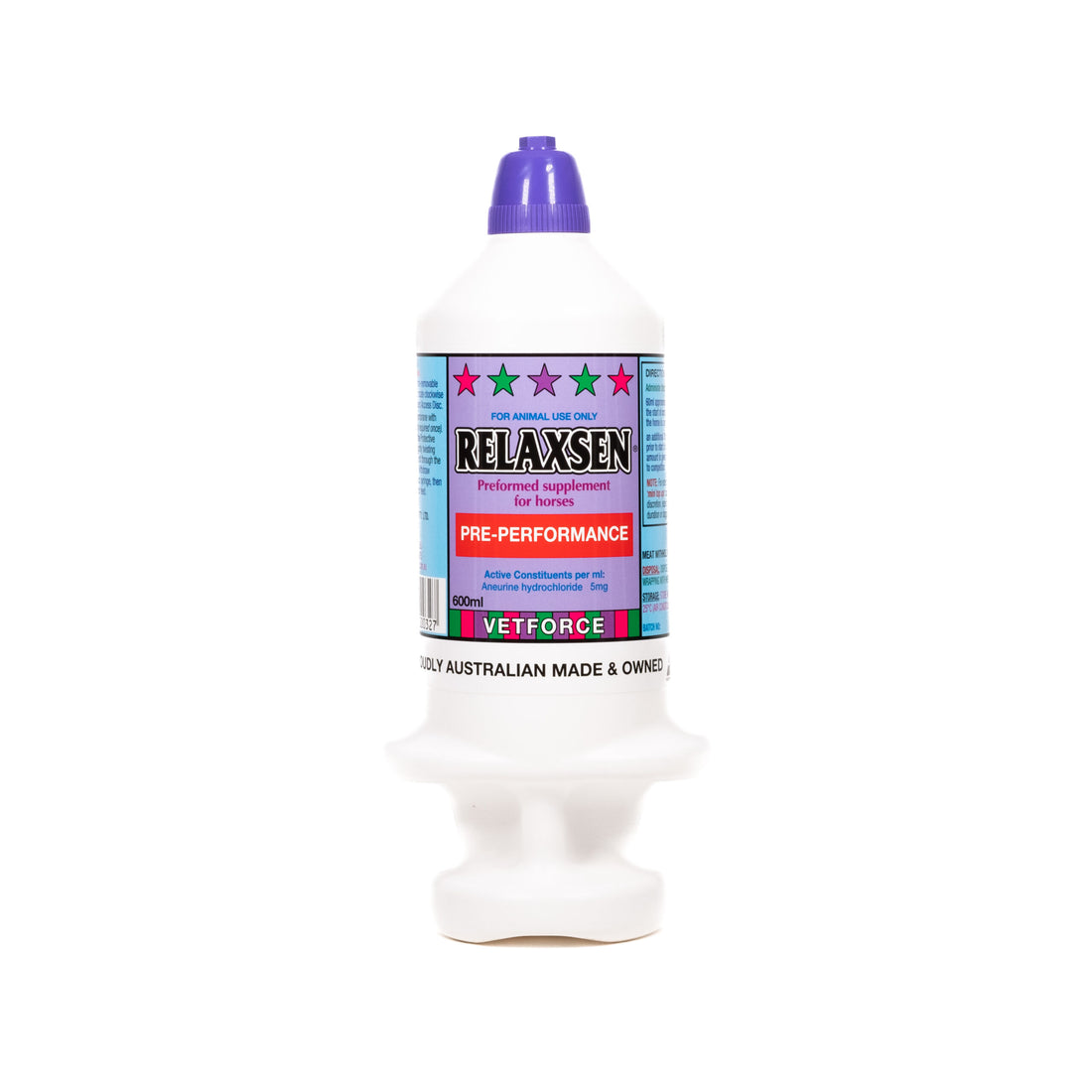 Carbine Chemicals Relaxsen Pre Performance horse supplement