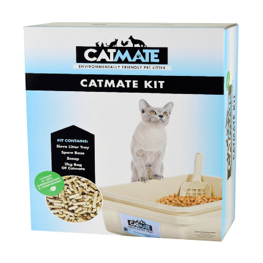 CatMate 5 Piece Sieve Litter Tray Kit