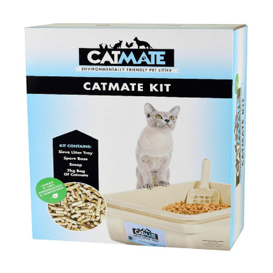 CatMate 5 Piece Sieve Litter Tray Kit