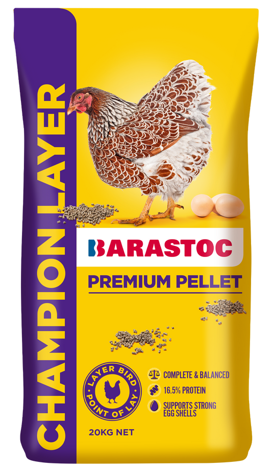 Barastoc Champion Layer 20kg product packaging