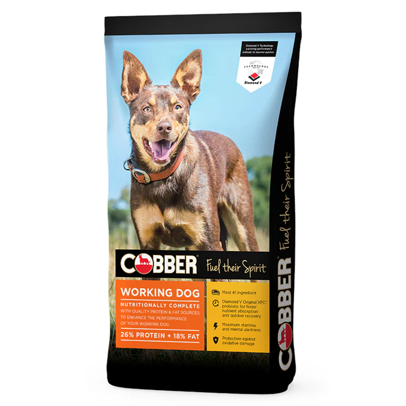 Cobber Premium Working Dog 20kg dog food bag