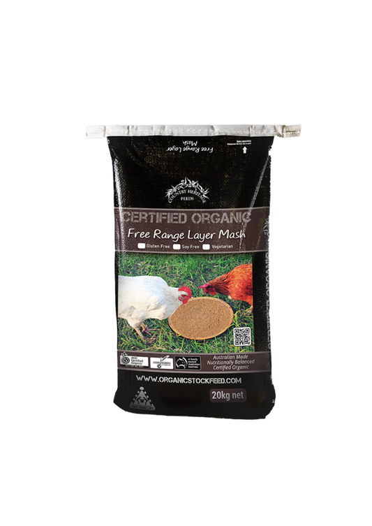 Country Heritage Organic Free Range Layer Mash 20kg