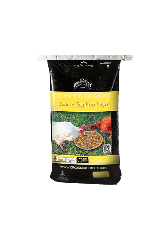 Country Heritage Organic Coarse Soy Free Layer 20kg