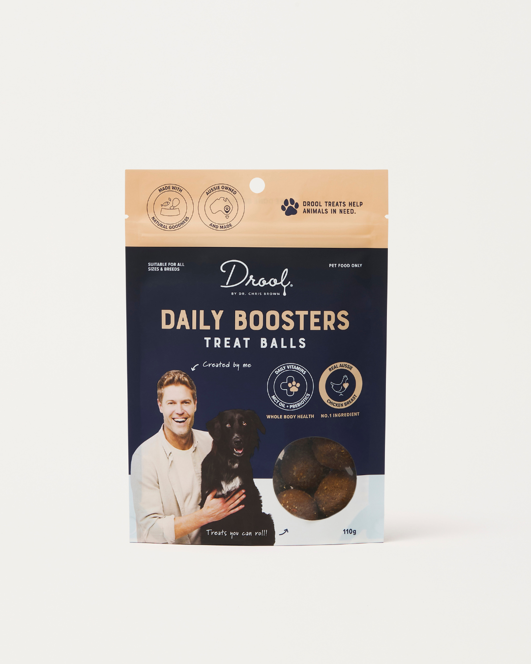 Drool Daily Boosters dog treats 110g