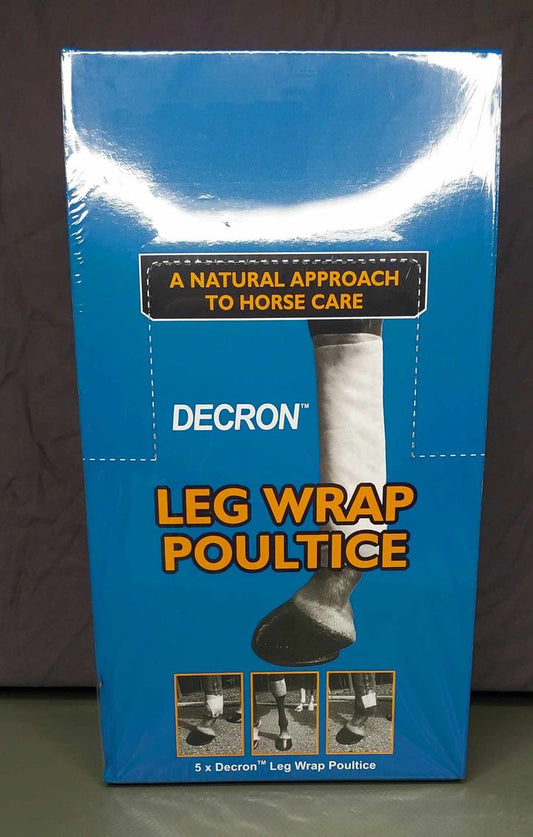Decron Leg Wrap Poultice 5 pack