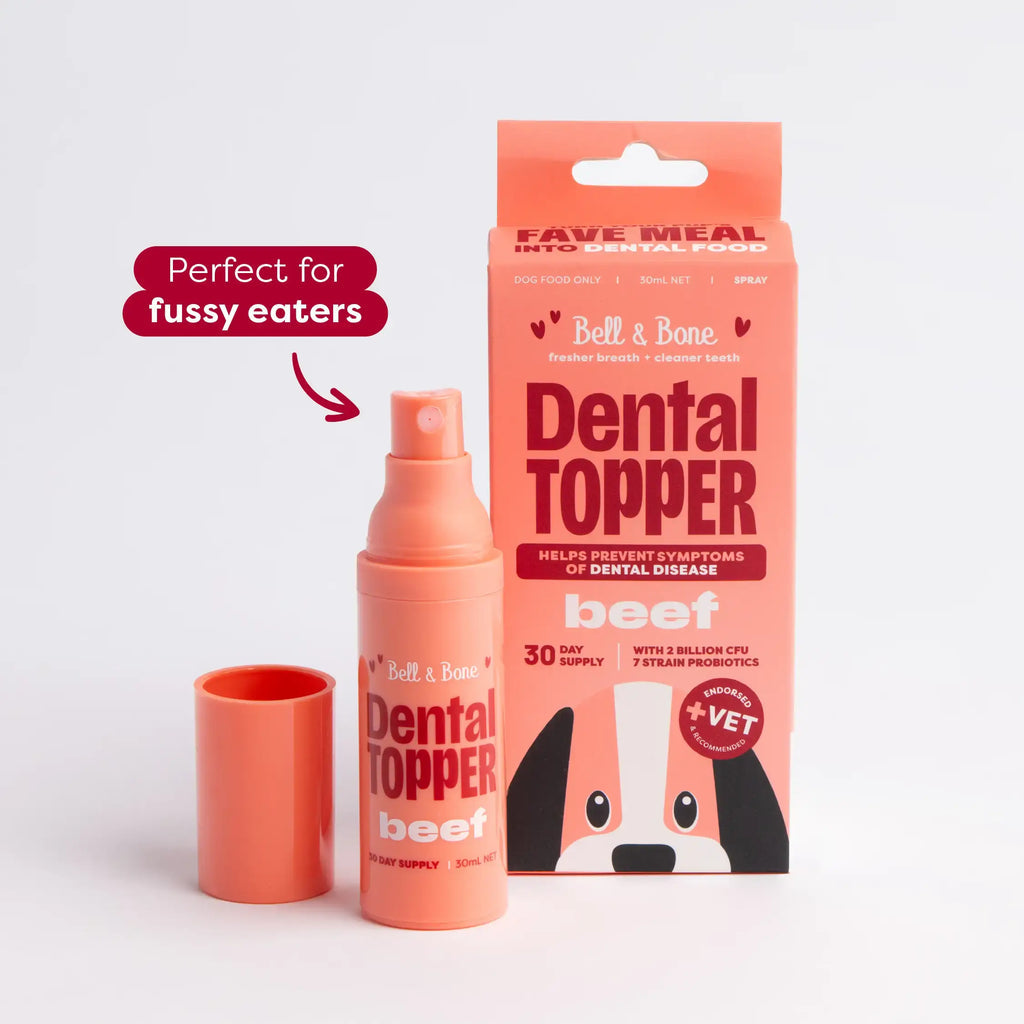Bell & Bone Dog Dental Topper – Beef