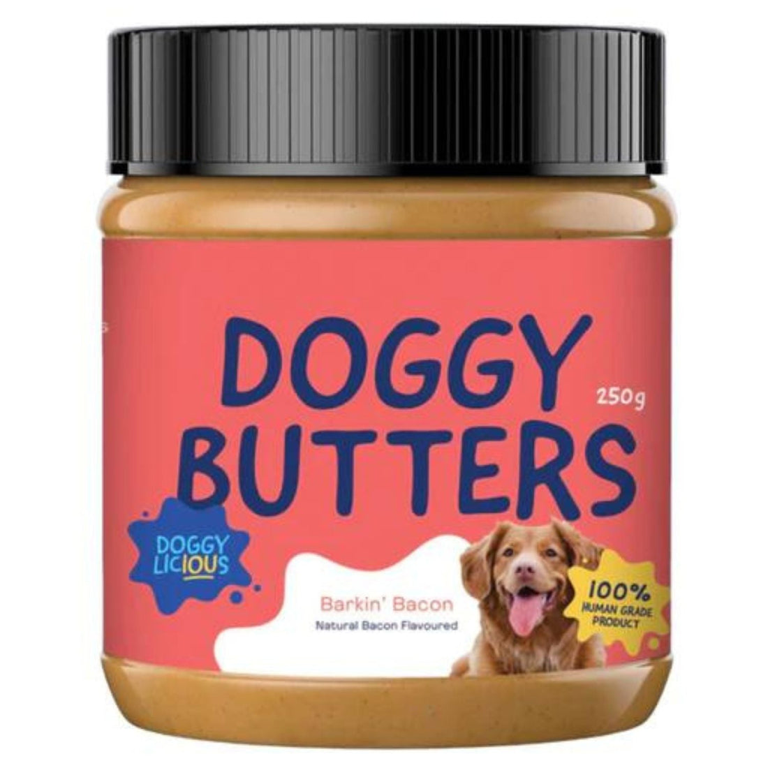 Doggylicious Barkin Bacon Doggy Butter 250g
