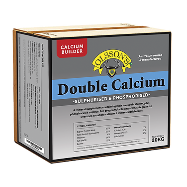 Olssons Double Calcium Sulphurised & Phosphorised 20kg