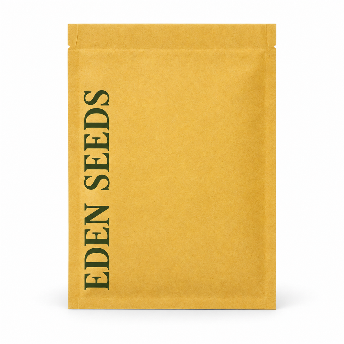 Generic blank Eden Seeds packet illustration; variety label not shown.