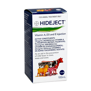 Elanco Hideject Vitamin ADE Injection 100mL