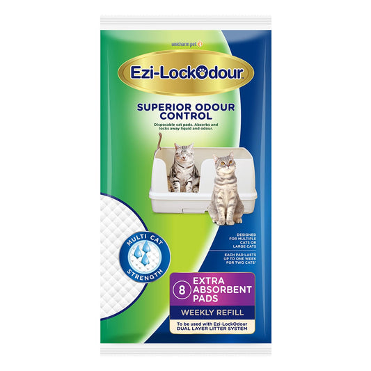 Ezi-LockOdour Extra Absorbent Pads 8 Pack