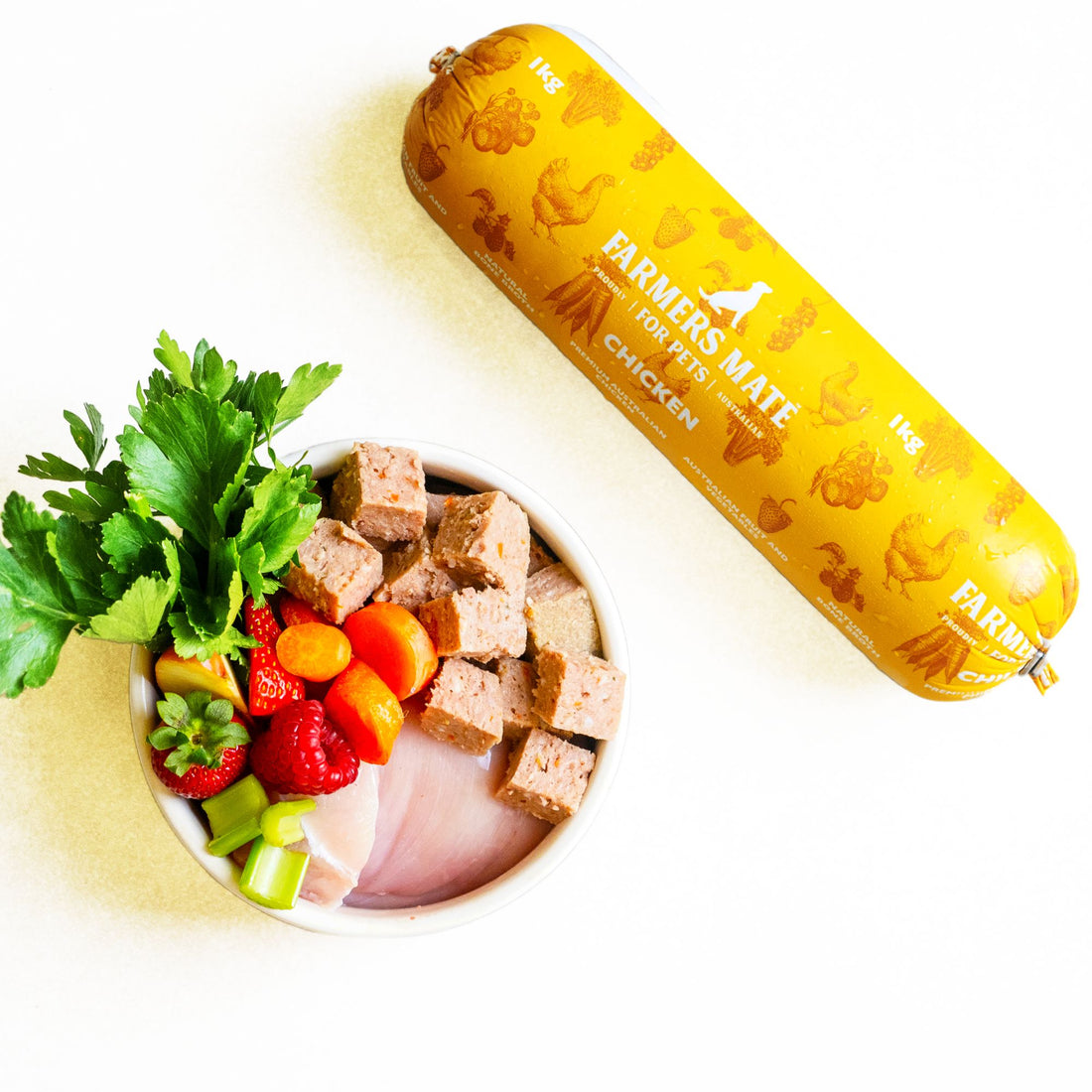 Farmers Mate Chicken Roll 1kg