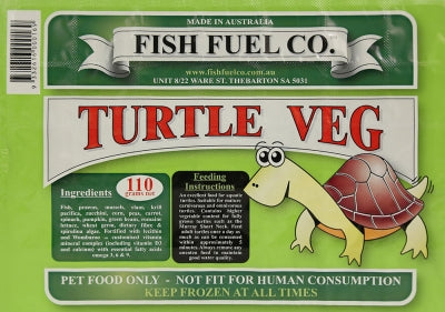 Fish Fuel Co Turtle Veg Food 110g