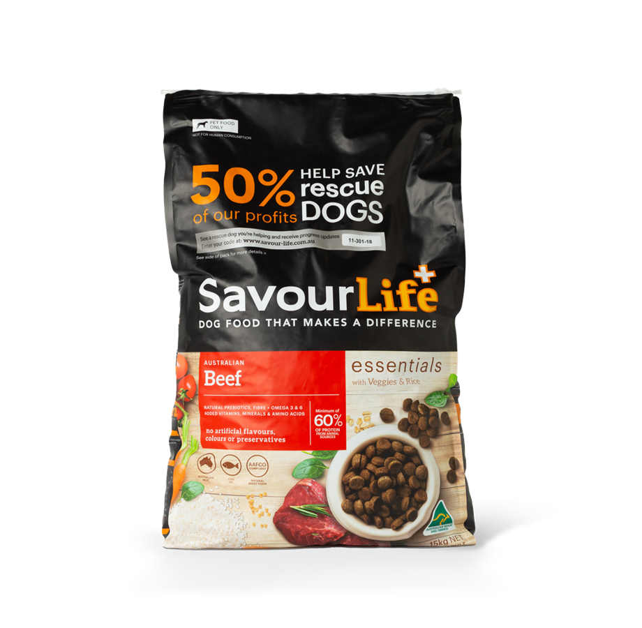 SavourLife Essentials Australian Beef Dry Dog Food