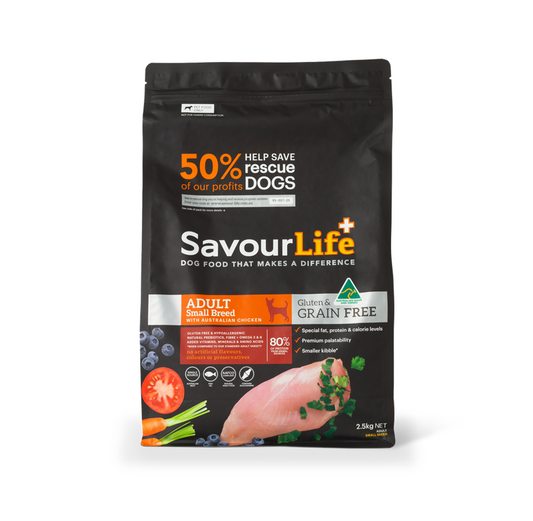 SavourLife Grain Free Small Breed Australian Chicken Dry Dog Food