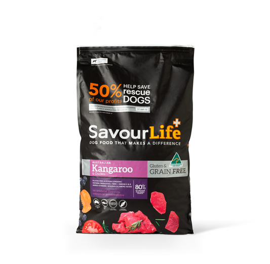 SavourLife Grain Free Australian Kangaroo & Chicken Dry Dog Food