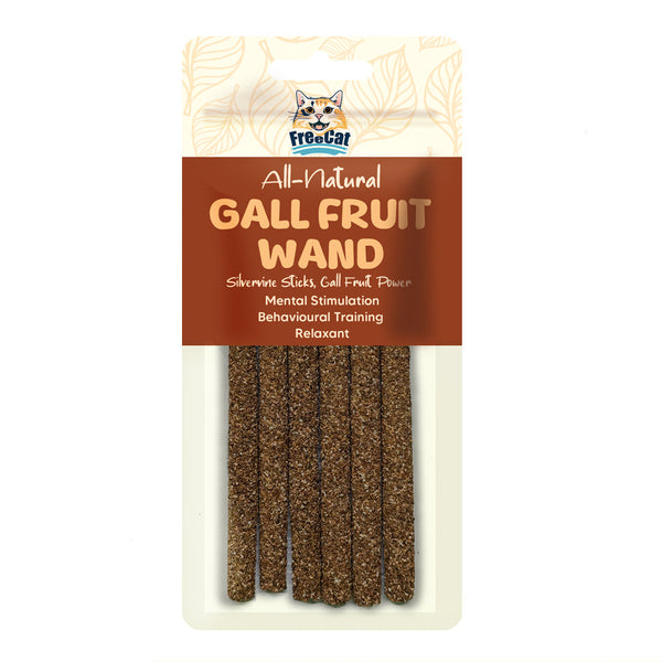 Freecat All Natural Gall Fruit Wands 6 Pack