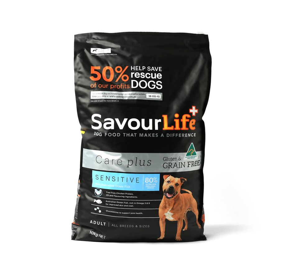 SavourLife Care Plus Grain Free Sensitive Ocean Fish Dry Dog Food