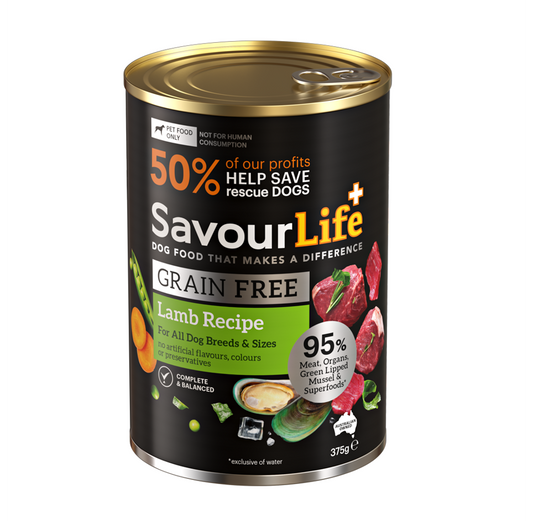 SavourLife Grain Free Adult Lamb Wet Dog Food