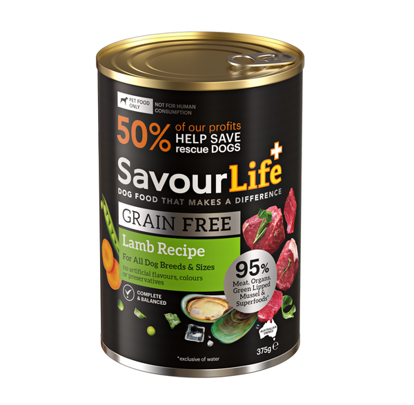 SavourLife Grain Free Adult Lamb Wet Dog Food